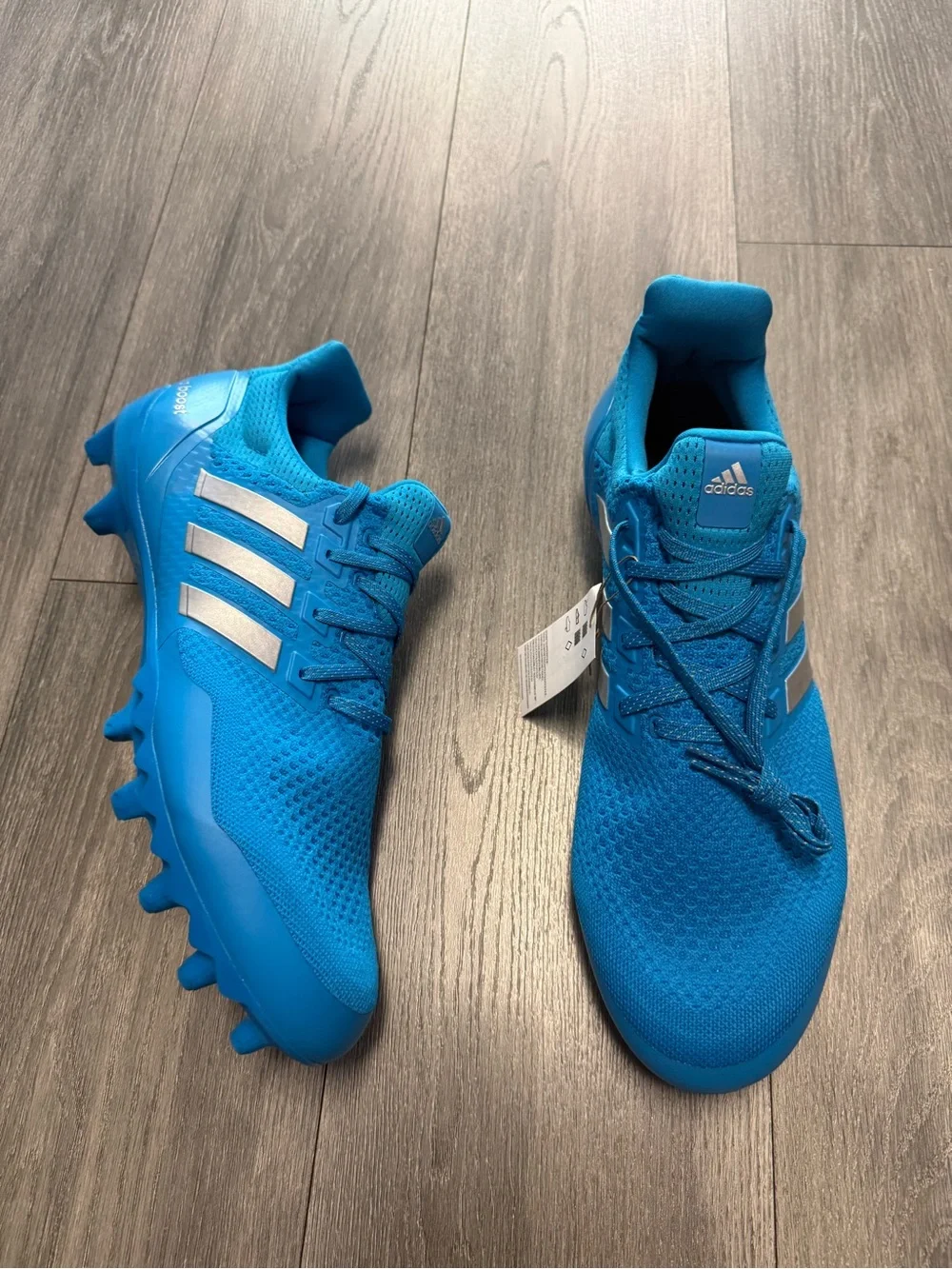 New Adidas Ultraboost Cleat Men's Size 15 Blue Football Cleats JP7412 New
